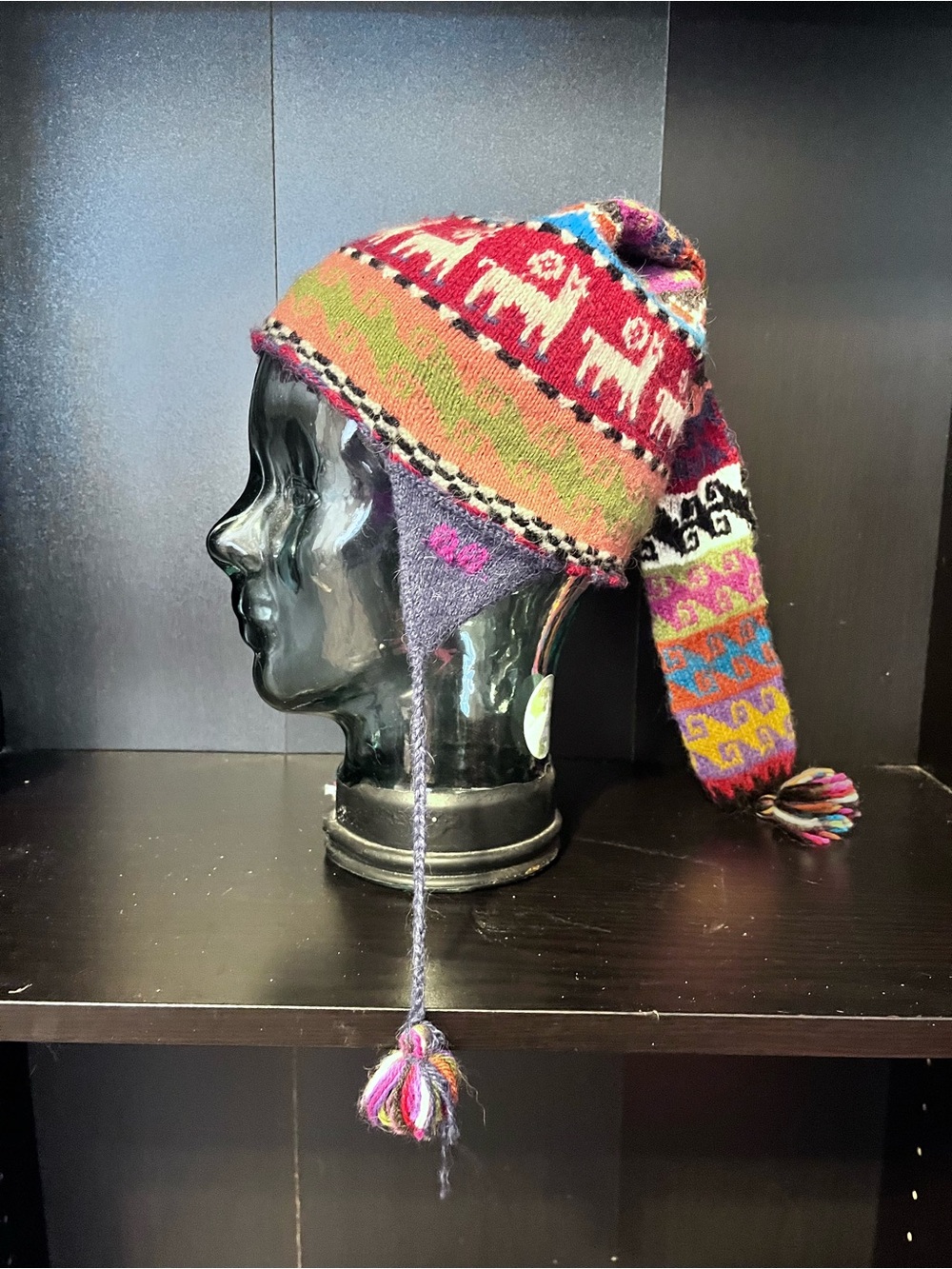 Alpaca Earflap Knit Hat